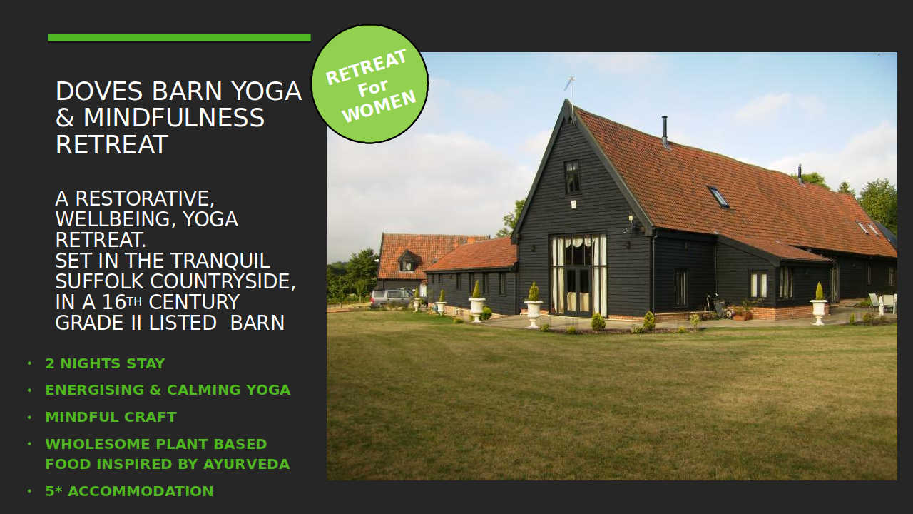 yoga retreat