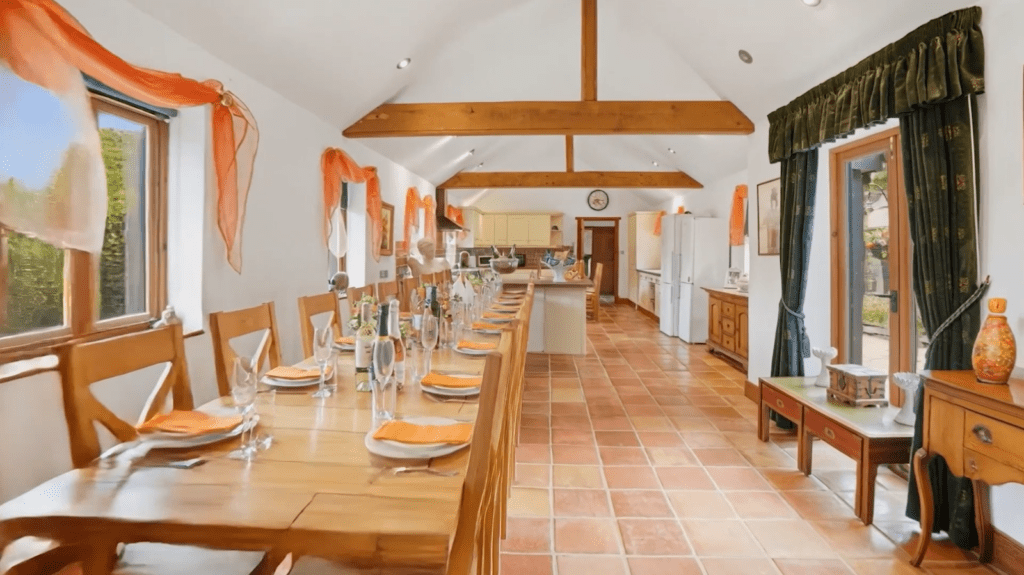 large dining area